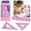 Einhorn-GEOMETRIE-SET, Schulbedarf für Mädchen mit Lineal Produktbild-Vorschau 1