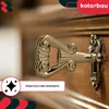 KOTARBAU® 5er Set Möbelschlüssel Schrankschlüssel Groß Gold Produktbild-Vorschau 6