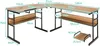 A diagram of an L-shaped desk with dimensions indicated by text and lines. Produktbild-Vorschau