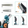 Mini kettingzaag accu 6 inch set – snoeizaag 21V met extra Productafbeelding-voorbeeld 5
