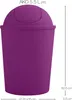 MSV prullenbak AKO, 5,5 liter, met deksel, paars Productafbeelding-voorbeeld 2