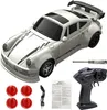A white remote control drift car with accessories on a white background. Náhled obrázku produktu