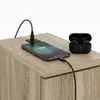 Nachttisch Beistelltisch schmal - Torro Eiche - mit USB USB Produktbild-Vorschau 2
