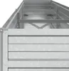 vidaXL Hochbeet, verzinkter Stahl, Silber, 240 x 40 x 45 Produktbild-Vorschau 6