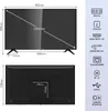 Diagrams and feature icons for a television. Produktbild-Vorschau