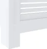 Kryt na radiátor MDF bílý 205 cm Náhled obrázku produktu 7