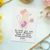 Mr. & Mrs. Panda bildkarte Raumausstatter Herz - Weiß - Produktbild-Vorschau 2