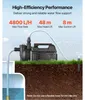 SucceBuy Záhradná čerpadlo 1300 W, zavlažovacie čerpadlo s Náhľad obrázku produktu 3