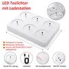 LED-Teelichter 6er Set mit Fernbedienung, Timer & Produktbild-Vorschau 2