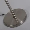 Moderne Stehlampe aus Stahl mit Weißem Schirm VT Produktbild-Vorschau 5