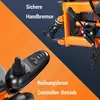 Elektrische rolstoel, opvouwbaar, 500W, bereik van 20 km, Productafbeelding-voorbeeld 3