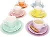 Servizio da caffè Spring 18 pezzi per 6 persone, colorato, Anteprima dell’immagine prodotto 1