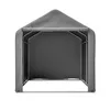 Fahrradgarage 160x220x165 cm Grau – Wasserdichter Produktbild-Vorschau 8