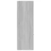vidaXL Úložná skříňka Grey Sonoma 60x29,5x90 cm Náhled obrázku produktu 4