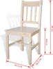 vidaXL Chaises de salle à manger 2 pcs. Bois de pin Voir les images du produit 7