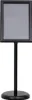 vidaXL Plakatständer 2 stk. Schwarz 45 x 32,7 x 108 cm Produktbild-Vorschau 2
