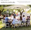Parasol APOLLON avec manivelle 2,5 x 2,5 m - beige Voir les images du produit 3