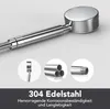 Duschkopf Hochdruck aus Edelstahl 304 Handbrause Dusche Produktbild-Vorschau 3