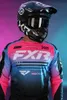 FXR Clutch 2025 Motocross shirt, zwart/blauw/paars, maat M Productafbeelding-voorbeeld 5