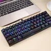 Mechaniczna klawiatura do gier MOTOSPEED CK61 RGB Czerwona Podgląd zdjęcia produktu 6