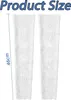 Fingerlose Spitzenhandschuhe, weiße Netzhandschuhe, warme Produktbild-Vorschau 4
