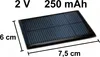 Solarzelle aus Epoxidharz 2V 250mAh witterungsbeständig Produktbild-Vorschau 3