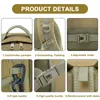 (Braun) 40L Militärischer Taktischer Rucksack, Leichter Produktbild-Vorschau 4