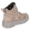 A single beige boot is shown from a rear-side angle against a white background. Produktbild-Vorschau