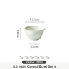 Schalen Set 6-teiliges Ø11,7 cm Keramik Müslischalen, Produktbild-Vorschau 2