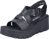 Rieker Damen Keilsandalette mit Plateau und gekreuzten Produktbild-Vorschau 7