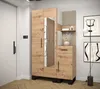 Garderobe ARTIN Set 16 mit gepolsterten Paneelen Industrial Produktbild-Vorschau 2