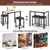 Set tavolo da pranzo KOMFOTTEU con sedie, set tavolo da bar Anteprima dell’immagine prodotto 6