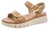 Tamaris Comfort Damen Sandale aus Leder mit Plateau und Produktbild-Vorschau 3