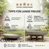 MOODZ Feuerschale 100 cm - Feuerschalen für den Garten - Produktbild-Vorschau 3