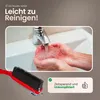 Novaliv Gummibesen Set mit Stiel & Kehrgarnitur I rot I Produktbild-Vorschau 4