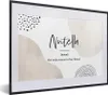 MuchoWow® Gerahmtes Poster Zitate - Nutella - Sprichwörter Produktbild-Vorschau 1