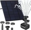 Fontaine solaire pour bassin de jardin & 3m de câble 4 jets Voir les images du produit 1