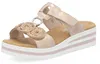 Rieker Damen Pantolette mit Strass und Metallic Schimmer Produktbild-Vorschau 16
