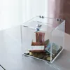 Spendenbox Würfel aus Acryl von HMF mit den Maßen 15 x 15 x 15 cm Produktbild-Vorschau
