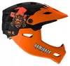 Kamikaze Kinbescherming Ronin Helm, oranje, model M, 2-in-1 Productafbeelding-voorbeeld 11