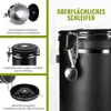 Kaffeedose, 1,5 L Kaffeedose Luftdicht, Kaffeebehälter aus Produktbild-Vorschau 4