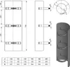 Ø 120 mm Ofenrohr Strahlungsschutz - 75 cm - schwarz Produktbild-Vorschau 2
