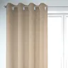 SCHÖNER LEBEN. Thermovorhang Akustik INUIT beige 245cm Produktbild-Vorschau 1