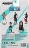 The back of a product package showing multiple action figures from the One Piece anime series. Produktbild-Vorschau