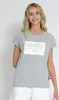 Nassau Beach T-Shirt NB231057 Damen grey melange XXL Produktbild-Vorschau 3