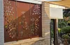 Sichtschutz Metall - 160 cm x 50 cm - Edelrost - Rostoptik Produktbild-Vorschau 12