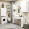 Mobile da bagno sospeso MERALYA - bianco Anteprima dell’immagine prodotto 4