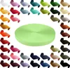 1m Gurtband, Polypropylen, 25mm breit, 1,3mm stark, pastellgrün Produktbild-Vorschau