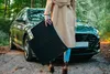 Dywanik kierowcy gumowy czarny do: Dacia Sandero III 2021- Podgląd zdjęcia produktu 2