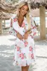 Vestido NUMOCO 388-3, estampado de flores de colores. Vista previa de la imagen del producto 10